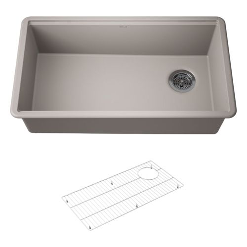 Main product image of Billings 32-1/2" Undermount Single-Bowl Kitchen Sink (Matte Taupe), K-33710-CM3