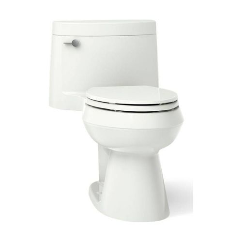 Main product image of One-Piece Elongated Toilet w/ Concealed Trapway, 1.28 Gpf (Dune), K-3619-NY