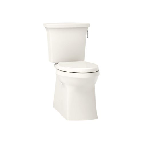 Main product image of Corbelle Two-Piece Elongated Toilet w/ Skirted Trapway, 1.28 Gpf (Biscuit), K-3814-RA-96