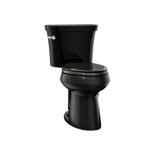 Main product image of Highline Two-Piece Elongated Toilet, 1.28 Gpf (Black), K-3889-7
