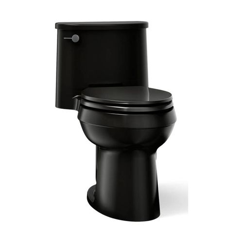 Main product image of One-Piece Elongated Toilet, 1.28 Gpf (Black/Black), K-3946-7