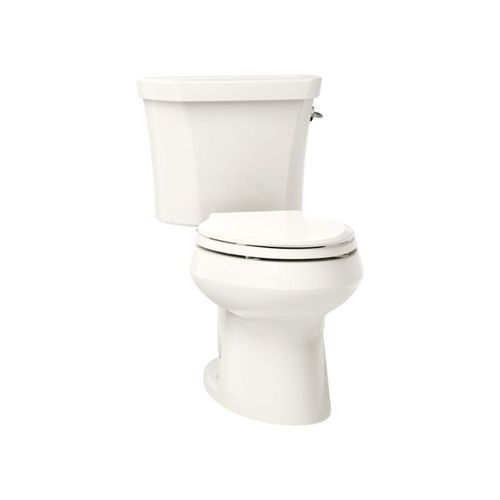 Main product image of Wellworth Two-Piece Elongated Toilet, Dual-Flush (Biscuit), K-3988-RA-96
