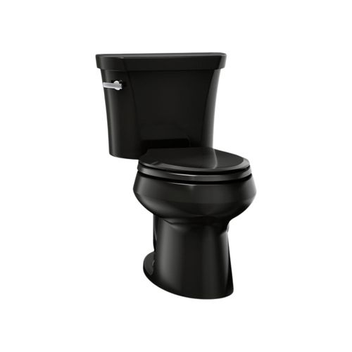 Main product image of Wellworth Two-Piece Elongated Toilet, 1.28 Gpf (Black), K-3998-7