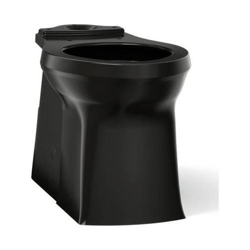 Main product image of Elongated Toilet Bowl w/ Skirted Trapway (Black/Black), K-4144-7