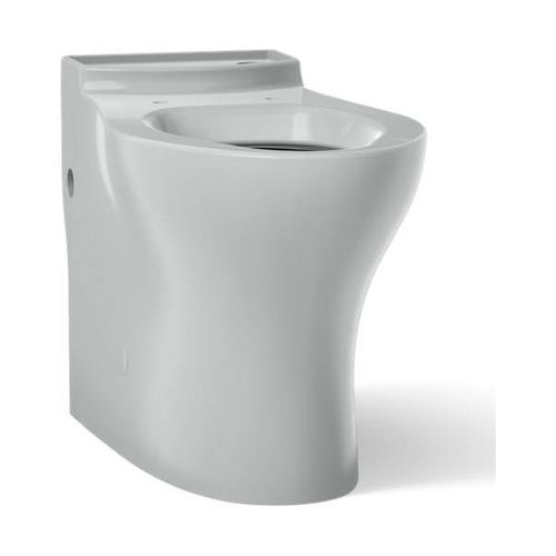 Main product image of Elongated Toilet Bowl w/ Skirted Trapway (Ice Grey), K-4326-95