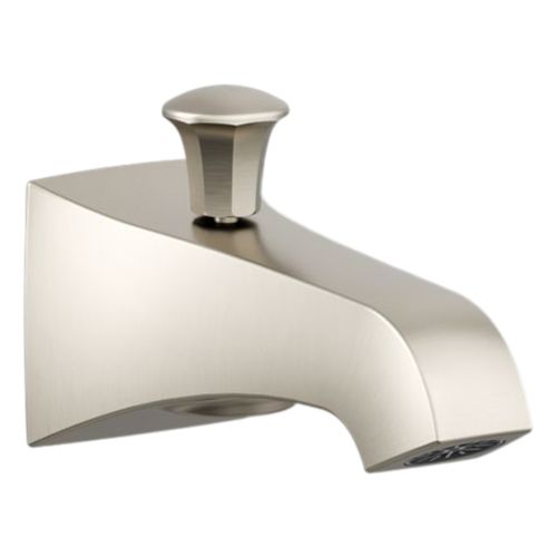Main product image of Memoirs Stately Wall-Mount Bath Spout w/ Diverter (Vibrant Brushed Nickel), K-496-BN