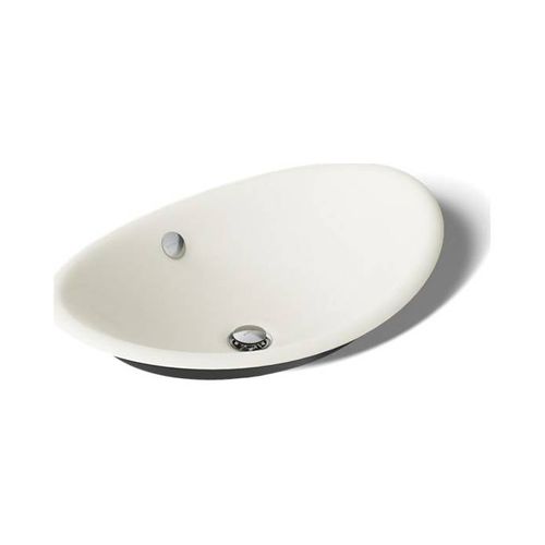 Main product image of 20-3/4" Oval Vessel Bathroom Sink (Biscuit), K-5403-P5-96