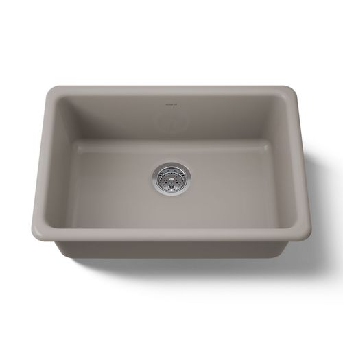 Main product image of 27" Top-/Undermount Single-Bowl Kitchen Sink (Truffle), K-5708-TRF