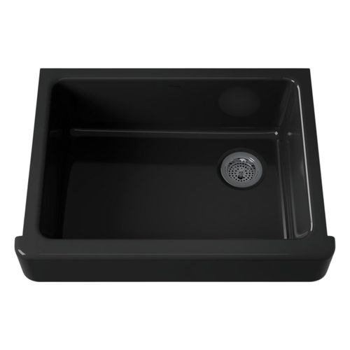 Main product image of Whitehaven 29-1/2" Undermount Single-Bowl Farmhouse Kitchen Sink (Black), K-6486-7