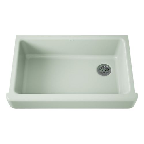 Main product image of Whitehaven 35-1/2" Undermount Single-Bowl Farmhouse Kitchen Sink (Aspen Green), K-6488-42