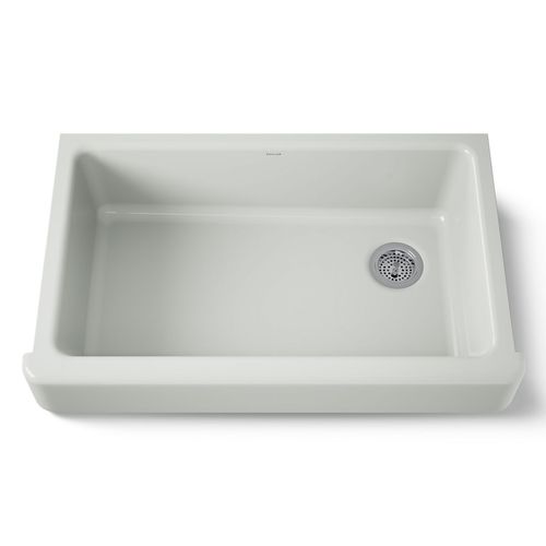 Main product image of 35-1/2" Undermount Single-Bowl Farmhouse Kitchen Sink (Sea Salt), K-6488-FF