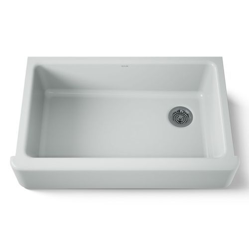 Main product image of 35-3/4" Undermount Single-Bowl Farmhouse Kitchen Sink (Ice Grey), K-6489-95