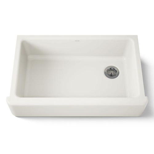 Main product image of 35-3/4" Undermount Single-Bowl Farmhouse Kitchen Sink (Biscuit), K-6489-96
