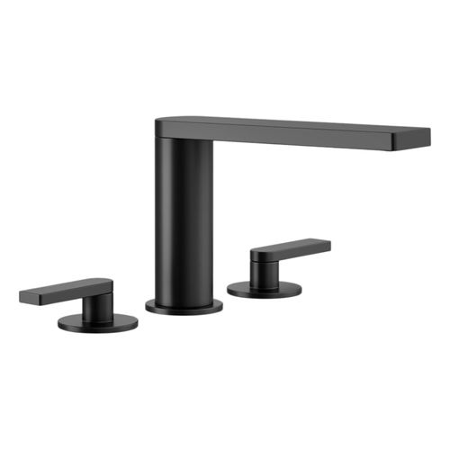 Main product image of Composed Deck-Mount Bath Faucet w/ Lever Handles (Matte Black), K-73081-4-BL