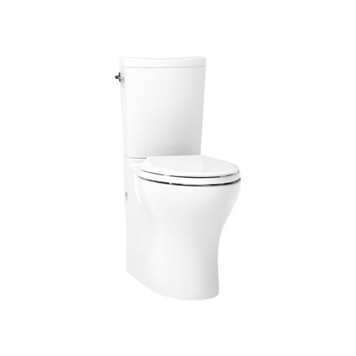 Persuade Curv Two-Piece Elongated Toilet w/ Skirted Trapway, Dual-Flush (White), K-75790-0