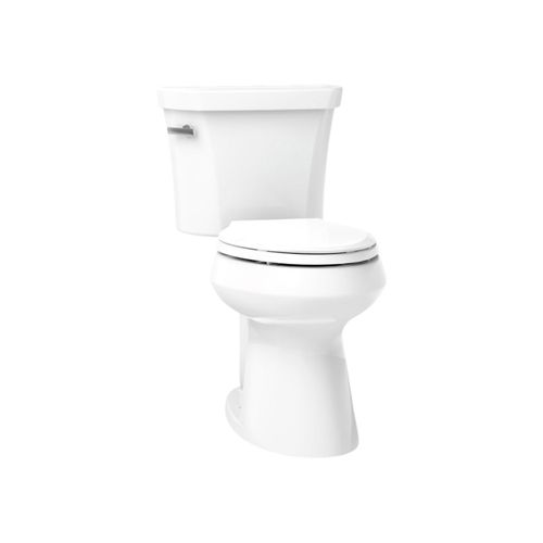 Main product image of Highline Two-Piece Elongated Toilet w/ Concealed Trapway, 1.28 Gpf (White), K-76301-0