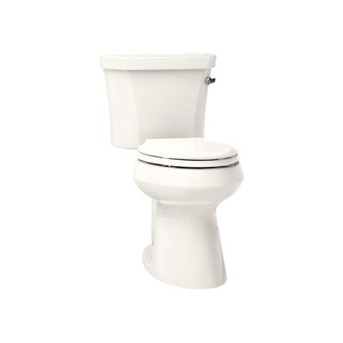 Main product image of Highline Two-Piece Elongated Toilet w/ Concealed Trapway, 1.28 Gpf (Biscuit), K-76301-RA-96
