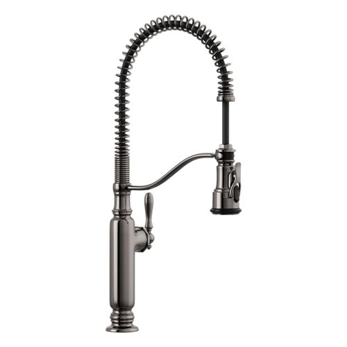 Main product image of Tournant Semi-Professional Kitchen Sink Faucet w/ Three-Function Sprayhead (Vibrant Titanium), K-77515-TT