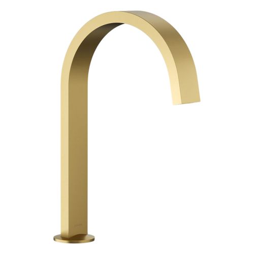 Main product image of Components Deck-Mount Bath Spout w/ Ribbon Design (Vibrant Brushed Moderne Brass), K-77986-2MB