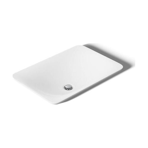 Main product image of 21-1/4" Rectangular Drop-In Bathroom Sink, No Overflow (White)