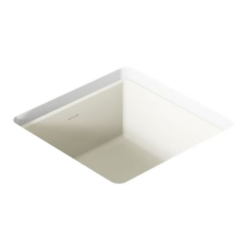Main product image of 13" Square Undermount Bathroom Sink (Biscuit)