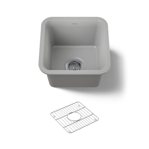 Main product image of 15-1/2" Undermount Bar Sink (Matte Grey), K-8223-CM4