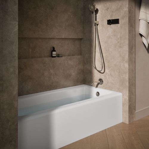 Main product image of Bellwether 66" x 32" Alcove Bathtub with Right Drain (White)