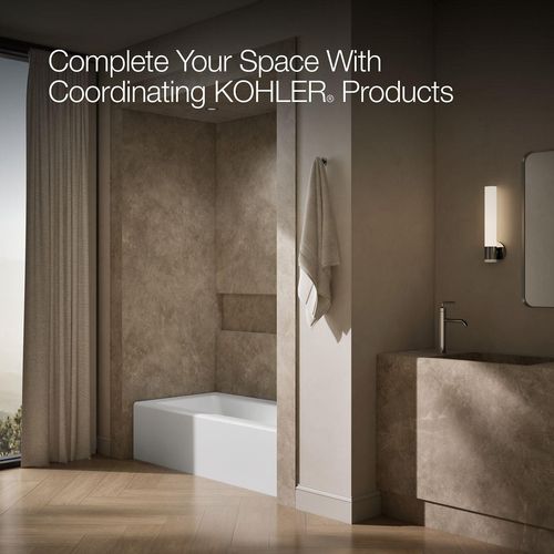 Main product image of Bellwether 66" x 32" Alcove Bathtub with Right Drain (White)