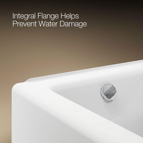 Main product image of Bellwether 60" x 32" Alcove Bathtub with Left Drain (White)