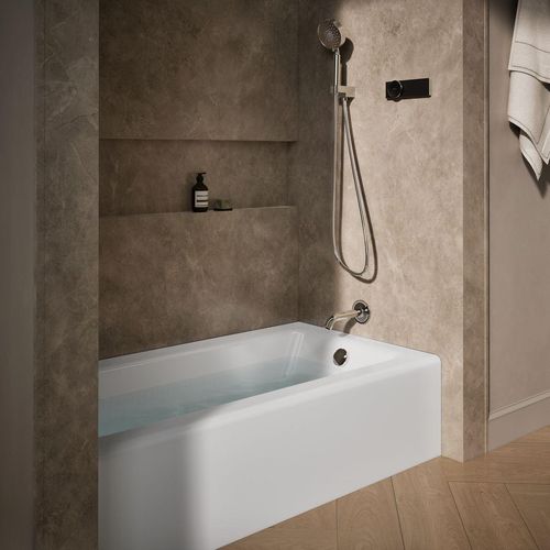 Main product image of Bellwether 60" x 32" Alcove Bathtub with Right Drain (White)