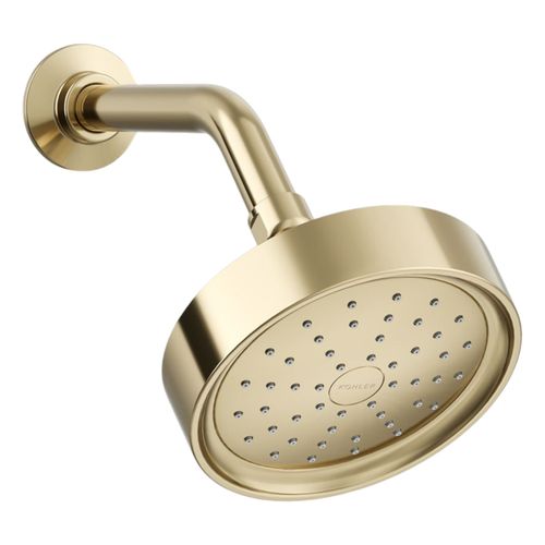 Main product image of Purist Single-Function Showerhead, 1.75 Gpm (Vibrant French Gold), K-939-G-AF