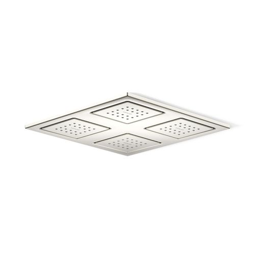 Main product image of Overhead Shower Panel w/ Four 22-Nozzle Sprayheads (Vibrant Polished Nickel), K-98740-SN
