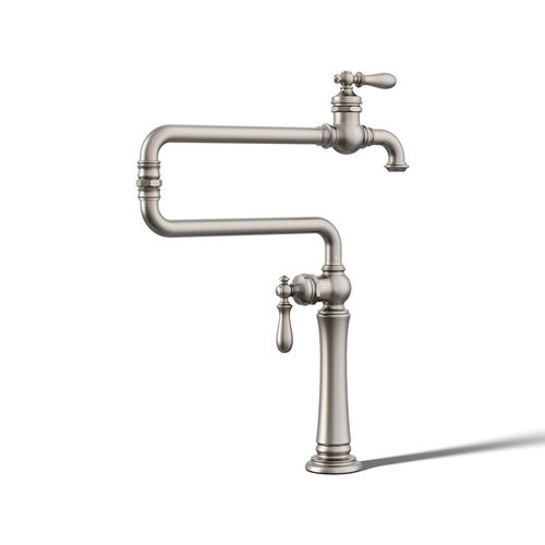 Main product image of Deck-Mount Pot Filler (Vibrant Stainless), K-99271-VS