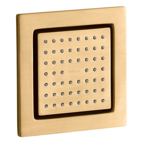 Main product image of Watertile Square 54-Nozzle Single-Function Body Spray, 2.5 Gpm (Vibrant Brushed Moderne Brass), K-8002-2MB