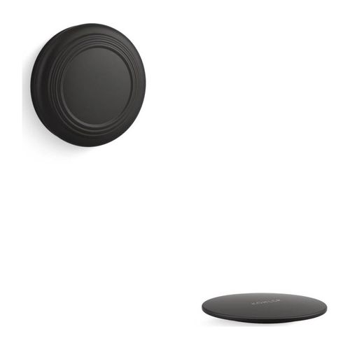 Main product image of Traditional Push-Button Bath Drain Trim (Matte Black)