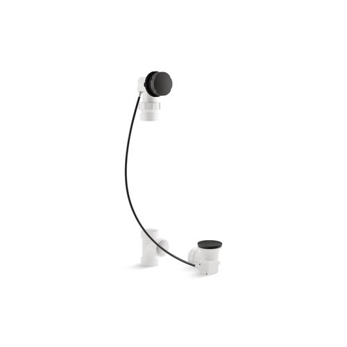 Main product image of Cable Bath Drain, Less Pvc Tubing (Matte Black), K-7214-BL