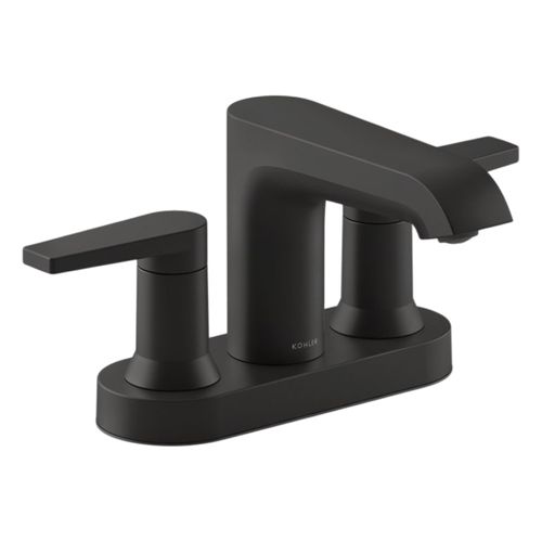 Main product image of Hint Centerset Bathroom Faucet, 1.2 Gpm (Matte Black), K-37894-4-BL