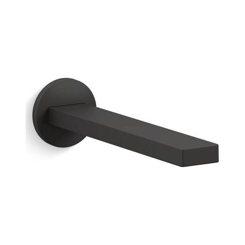 Main product image of Wall-Mount Touchless Bathroom Sink Faucet w/ Kinesis Sensor Technology, Ac-Powered (Matte Black), K-123C36-SANA-BL