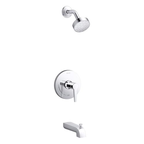 Main product image of Pitch Rite-Temp Bath And Shower Trim Kit, 2.5 Gpm (Polished Chrome), K-TS97074-4Y-CP