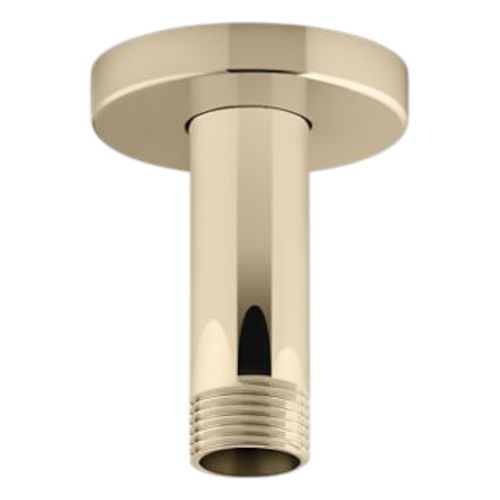 Main product image of Statement 3" Ceiling-Mount Single-Function Rainhead Arm And Flange (Vibrant French Gold), K-26319-AF