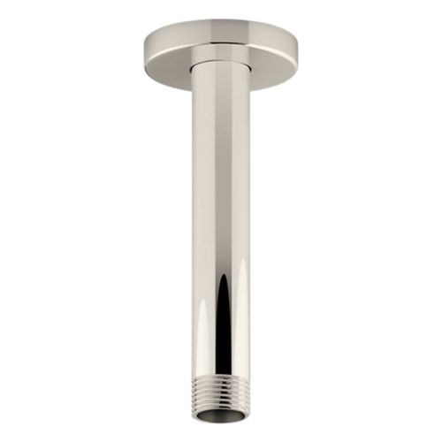 Main product image of Statement 6" Ceiling-Mount Single-Function Rainhead Arm And Flange (Vibrant Polished Nickel), K-26320-SN