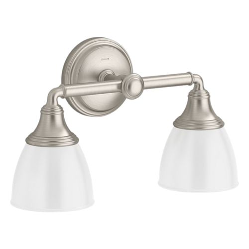 Main product image of Devonshire Two-Light Sconce (Brushed Nickel), K-10571-BNL