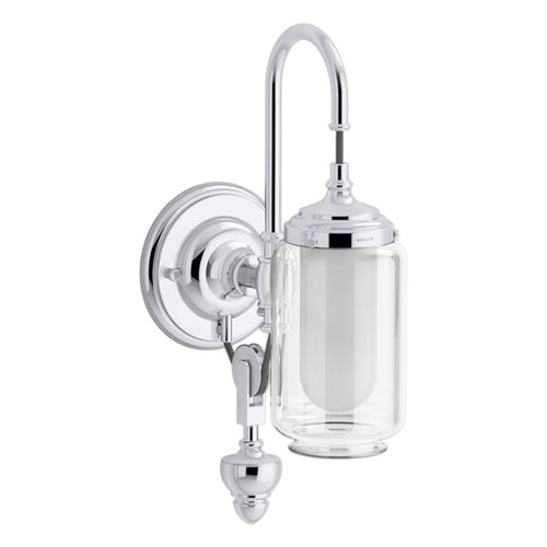 Main product image of Artifacts One-Light Adjustable Sconce (Polished Chrome), K-72581-CPL