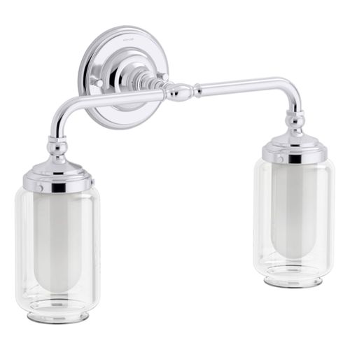 Main product image of Artifacts Two-Light Sconce (Polished Chrome), K-72582-CPL