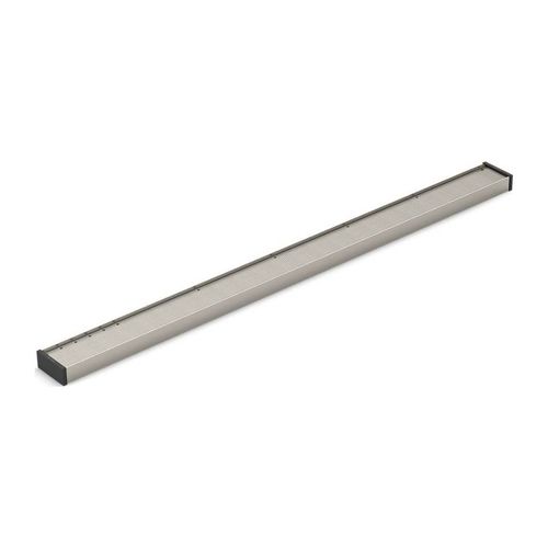 Main product image of 2-1/2" X 36" Linear Drain Grate w/ Tile-In Panel (Anodized Brushed Nickel), K-80647-BNK