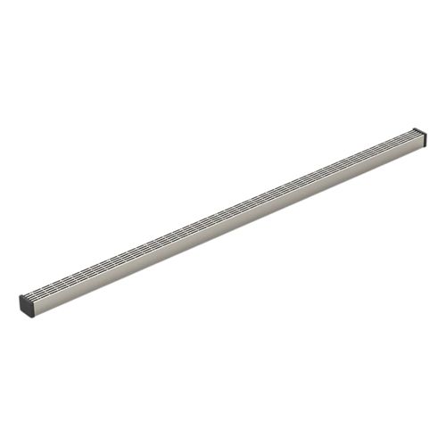 Main product image of 2-1/2" X 48" Linear Drain Grate w/ Lattice Pattern (Anodized Brushed Nickel), K-80654-BNK