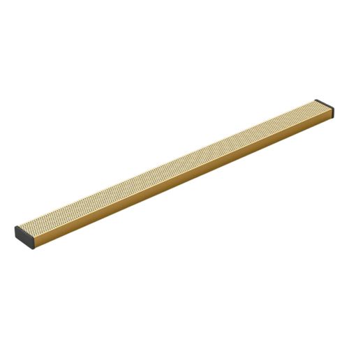 Main product image of 2-1/2" X 36" Linear Drain Grate w/ Perforated Pattern (Vibrant Brushed Moderne Brass), K-80659-2MB
