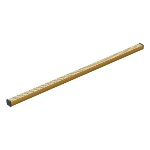 Main product image of 1-1/4" X 36" Linear Drain Grate w/ Perforated Pattern (Vibrant Brushed Moderne Brass), K-80662-2MB