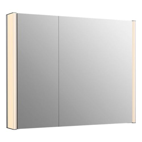 Main product image of Maxstow 32" X 24" Lighted Medicine Cabinet (Dark Anodized Aluminum), K-81146-SLE-DA1