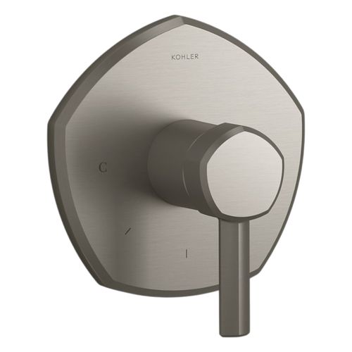 Main product image of Occasion Mastershower Temperature Control Valve Trim w/ Lever Handle (Vibrant Brushed Nickel), K-T27040-4-BN